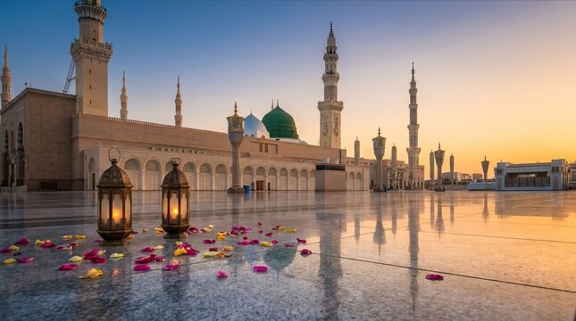 Madinah Green Dome Minaret